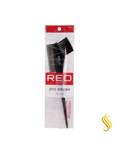 Red Kiss Dye Brush With Rattail Peine Con Brocha